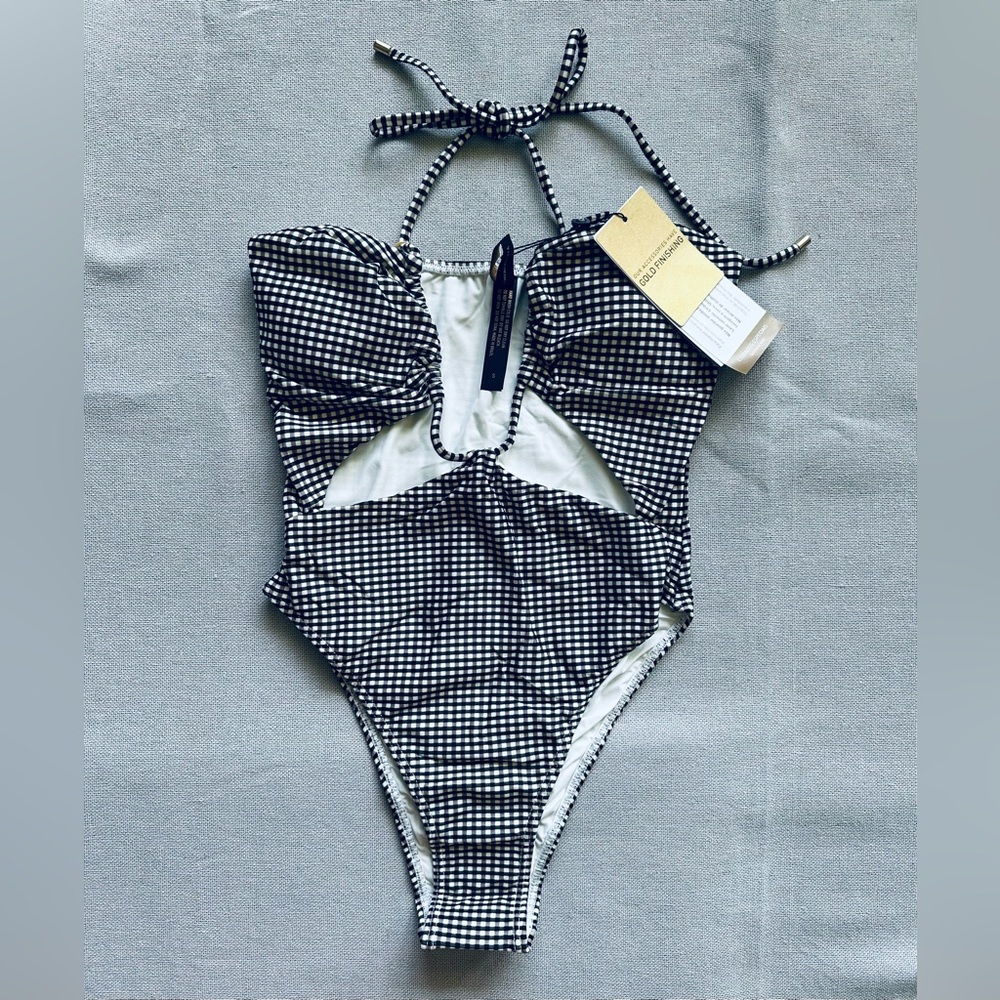 VIX Lupita Eve One Piece Cutout Swimsuit New - Picture 3 of 9
